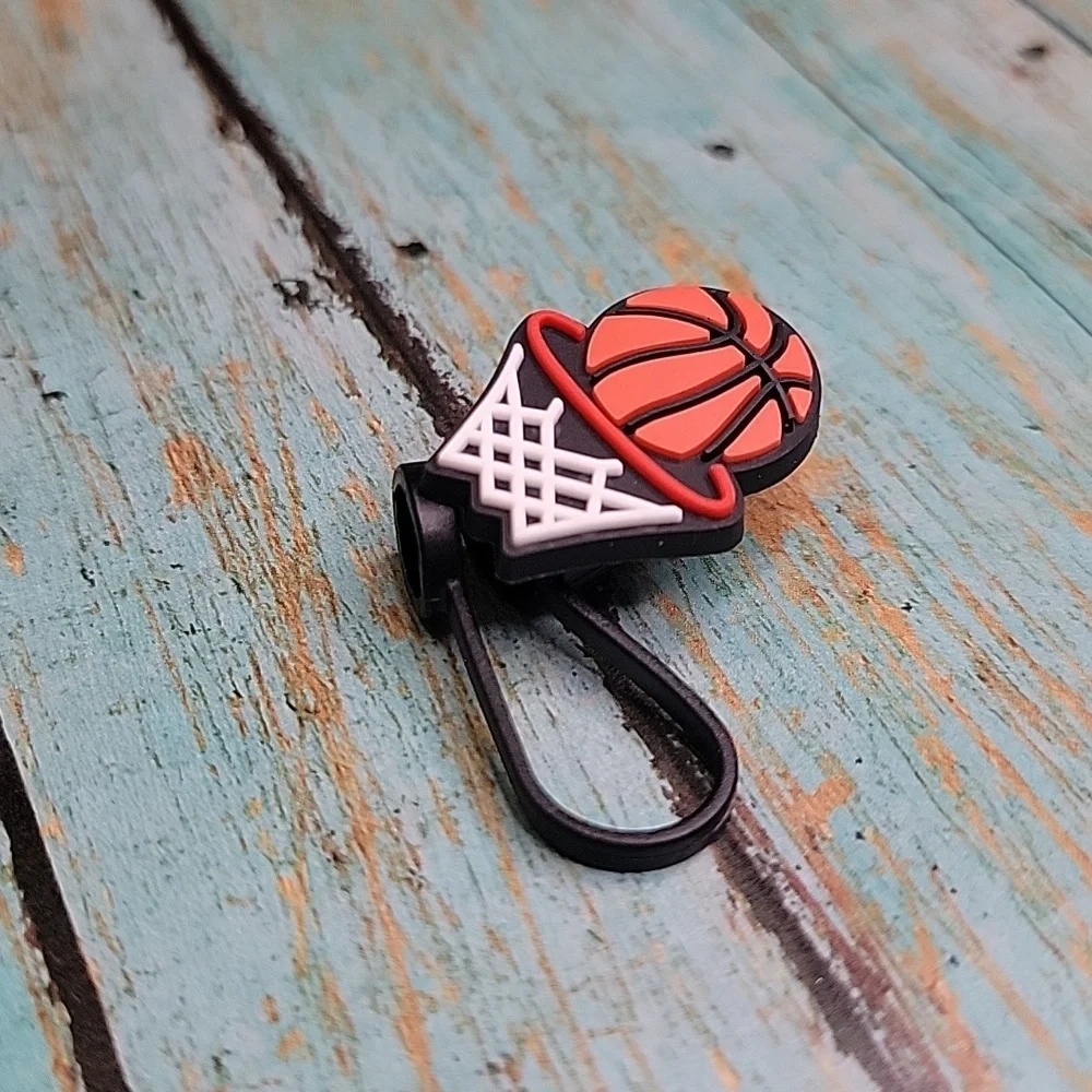 Basketball Straw Topper - Picture 5 of 5